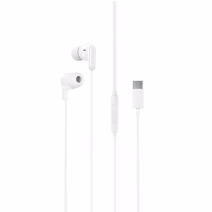 XO wired earphones EP84 USB-C white