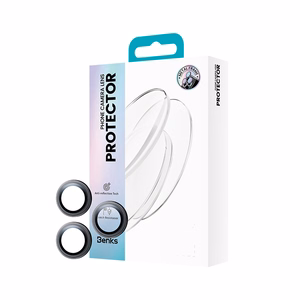Benks Karkaistu lasi Glass Warrior Lens Protector kameralle iPhone 17 Airille (1 linssi) vaaleansininen