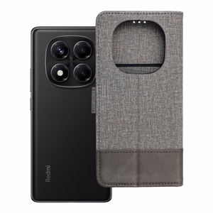 Flip-suojakuori Xiaomi Redmi Note 14 PRO 4G:lle Gomma Book harmaa