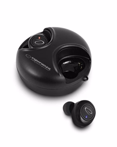 Esperanza EH228K kuulokkeet / kuulokemikrofoni Langaton In-ear puhelut / musiikki Micro-USB Bluetooth musta
