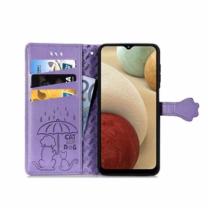 Cat-Dog Suojakuori Samsung A356 A35 5G violetti