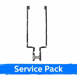 Latausliitin Apple iPhone Air flex-kaapelilla / musta / (Service Pack)