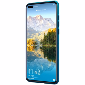Nillkin Super Frosted Shield suojakuori laitteelle Huawei P40, riikinkukonsininen