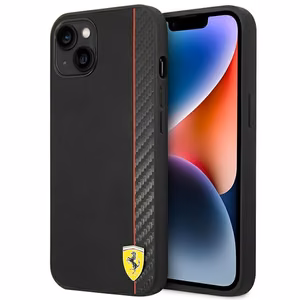 Ferrari FEHCP14MAXBK iPhone 14 Plus 6.7" musta/musta kovakotelo Carbon