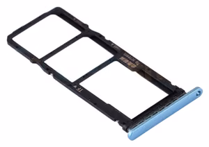 SIM card holder Huawei P40 Lite E Aurora Blue original