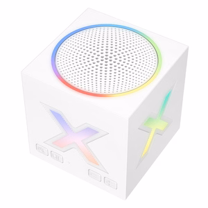 Borofone Kannettava Bluetooth-kaiutin BR101 Rubik valkoinen