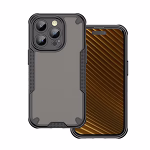 Defender Matt Suojakuori iPhone 17 Air 6,6":lle musta