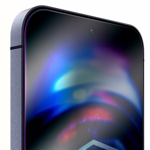 9H panssarilasi 3mk HardGlass Max Privacy -tietosuojasuodattimella iPhone 15 Pro:lle