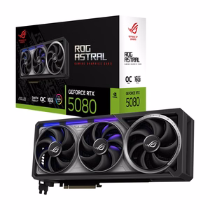 ASUS ASTRAL NVIDIA GeForce RTX 5080 näytönohjain 16GB GDDR7 256-bit PCIe 5.0