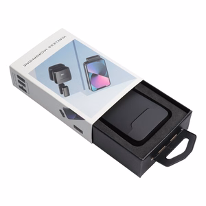 Langaton solmiomikrofoni USB-C latauskotelon kanssa S11 musta