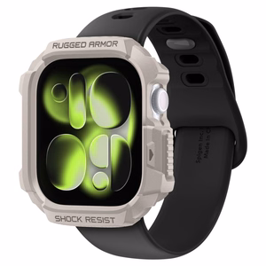 Spigen Rugged Armor Suojakuori Apple Watch 42mm - Beige