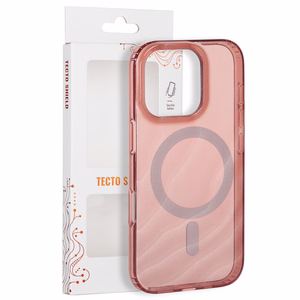 Tecto Shield Desert Mag -suojakuori mallille iPhone 16 Pro 6,3", terrakotanvärinen