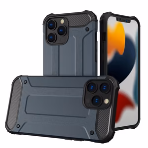 Hybrid Armor kotelo iPhone 14 Pro panssaroitu hybridi suojus sininen