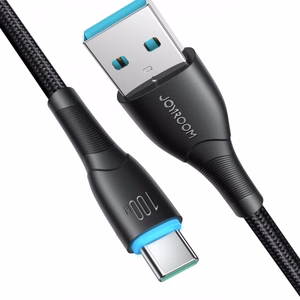 Joyroom Starry series SA32-AC6 100W USB-A / USB-C kaapeli 1m - musta
