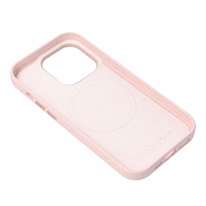 Nahkainen Mag Cover -suojakuori Samsung S25 PLUS:lle yhteensopiva MagSafen kanssa vaaleanpunainen