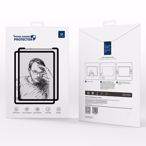 Dux Ducis Naad Paperlike Matte Screen Protector for Samsung Galaxy Tab S10 FE Plus - with Black Frame