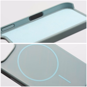 Suojakuori iPhone 17 PRO MAX:lle Glossy Mag Cover MagSafe-yhteensopiva minttu