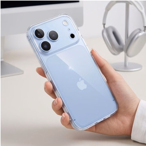 Tech-Protect FlexAir -suojakuori iPhone 17 Pro / 18 Pro -malleille, läpinäkyvä