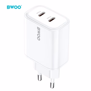 BWOO CDA206 PD 35W seinälaturi 1x USB-C portti valkoinen