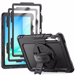 Tech-Protect Solid Suojakuori Samsung Galaxy Tab S10 FE+:lle - musta