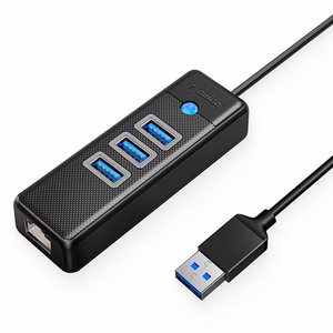 ORICO PW3UR-U3 3-porttinen USB-hubi RJ45-portilla