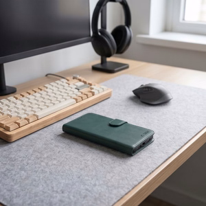 Tech-Protect Wallet -lompakkokotelo laitteelle Xiaomi Redmi Note 17 Pro 5G – vihreä