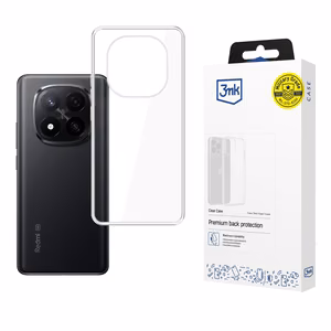 3mk Clear Case for Xiaomi Redmi Note 15 Pro+ 5G - Transparent