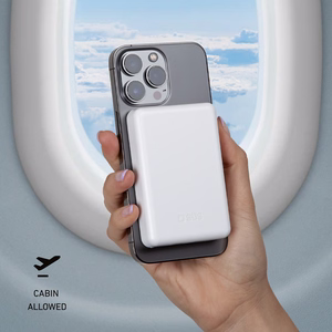 Powerbank SBS TEBB5000MAG1CW 5000 mAh USB-C, MagSafe-yhteensopiva - valkoinen