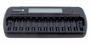 everActive NC-1200 – mikroprosessoriohjattu AA- ja AAA-akkulaturi