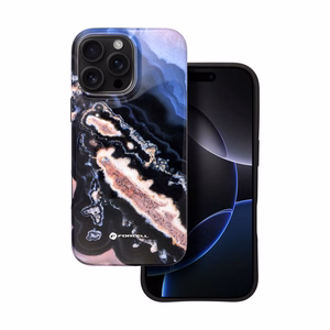 Suojakuori iPhone 16 PRO MAX:lle Forcell F-Protect Mirage yhteensopiva MagSafe Military Drop-Test gold island