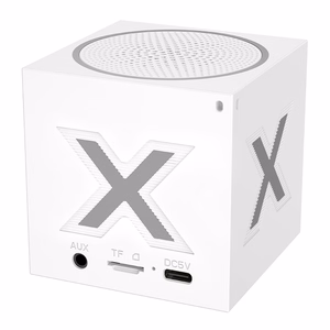 Borofone Kannettava Bluetooth-kaiutin BR101 Rubik valkoinen