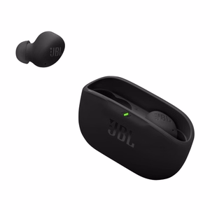 Mustat langattomat JBL Wave Buds 2 -nappikuulokkeet ANC-vastamelutoiminnolla