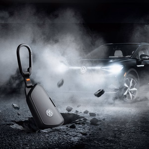Musta auton avaimen kaukosäätimen kotelo Spigen VK100