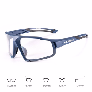 Rockbros SP216BL fotokromaattiset UV400-pyöräilylasit - siniset