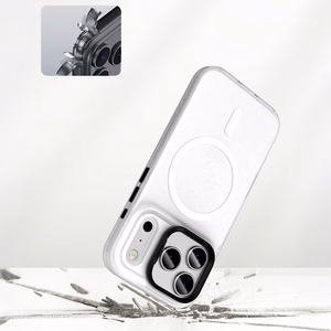 Benks Magnetic Lucid Armor Case -suojakuori (0067) Iphone 17:lle, musta (kameran ohjauspainike)