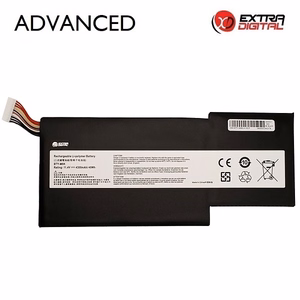 Kannettavan tietokoneen akku MSI BTY-M6K, 4300 mAh, Extra Digital Advanced