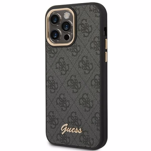 Guess GUHCP14XHG4SHK iPhone 14 Pro Max 6.7 "black / black hard case 4G Vintage Gold Logo