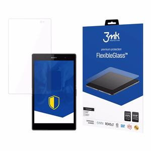 Sony Z3 Tablet Compact – 3mk FlexibleGlass (enintään 8.3") tabletin näytönsuoja