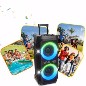 Bluetooth langaton kaiutin W-KING T12 musta