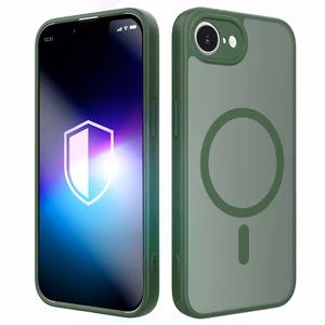 3mk Misty MagCase suojakuori iPhone 16E / 17E - vihreä