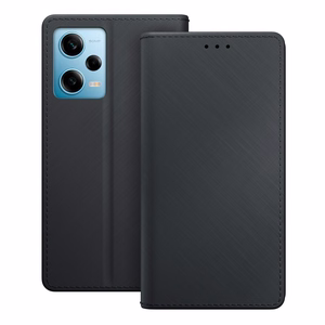 3mk Wallet Case Motorola Edge 40 Pro 5G:lle - Musta