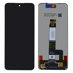 LCD-näyttö Xiaomi Redmi 12 4G/12 5G / Poco M6 Pro 5G kosketusnäytöllä musta ORG