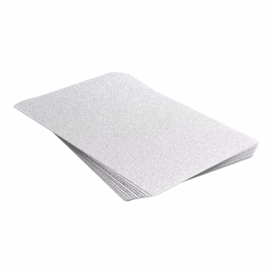 Kalvo takakannelle 180 x 120 mm 10 kpl - hopeinen
