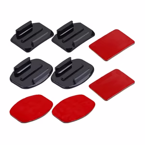 Set of Puluz stickers and mounts for sports cameras (including Insta360 X4 / X5 / DJI Osmo Action 5 Pro)