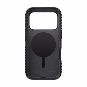 Speck Presidio2 Grip MagSafe suojakuori iPhone 17 Pro -laitteelle, Black / Slate Grey -värinen