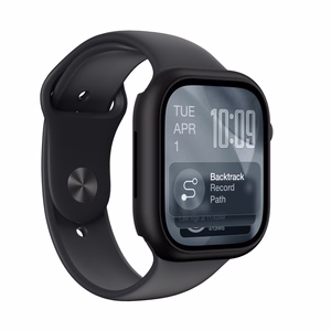 AmazingThing Minimal suojakuori Apple Watch Series 11 42mm:lle - musta