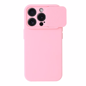 Camshield Soft Suojakuori iPhone 15 Pro Max:lle - vaaleanpunainen