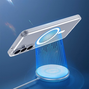 DUX DUCIS case CLIN MAG compatible with MagSafe for SAMSUNG S26 FE transparent