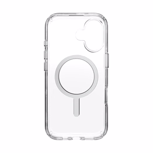 Speck Presidio Perfect Clear MagSafe - iPhone 17 suojakuori (läpinäkyvä / hopeinen)