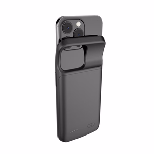 Tech-Protect PowerCase iPhone 13 / 13 Pro -puhelimelle, jossa on 4800mAh Powerbank - musta